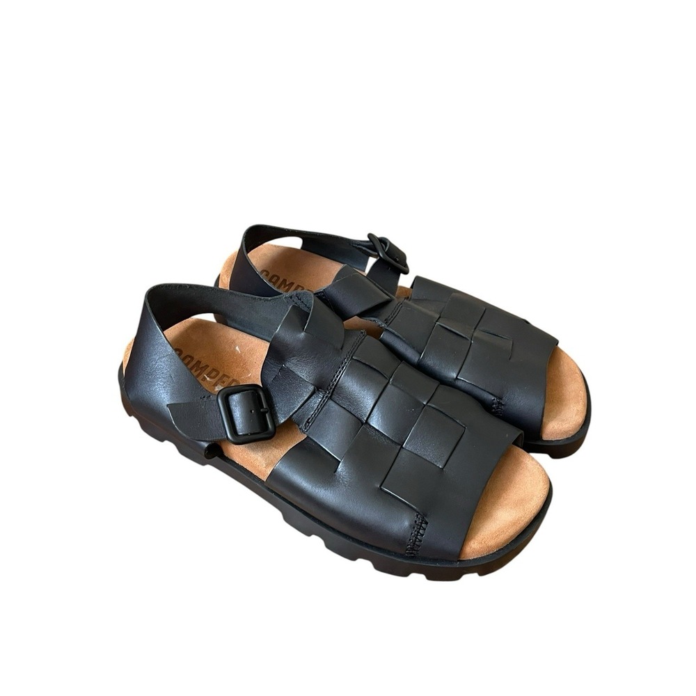 Camper Brutus Fisherman Sandals Leather- Size 8 US /41 EUC